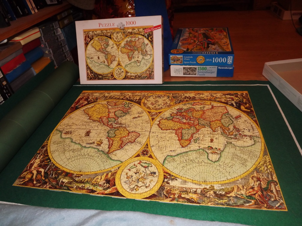 The completed puzzle.