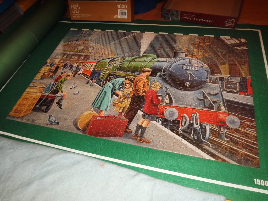 The completed puzzle.